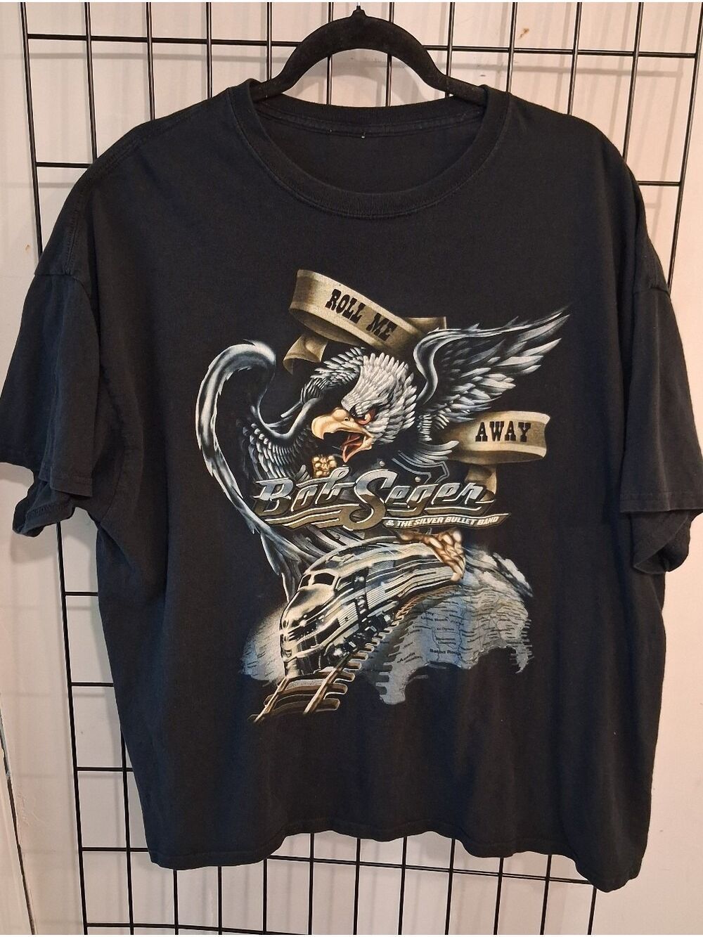 Bob Seger Roll Me Away Tour T Shirt 2018 2019 Concert